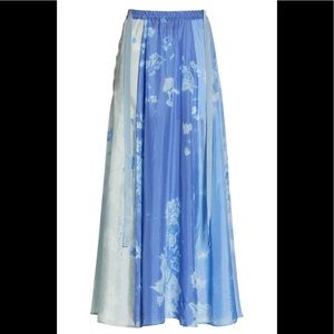 Raquel Allergra Silk Maxi Parachute Skirt